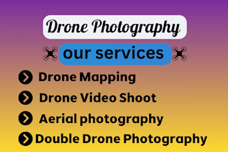 design unique modern photography and drone photography