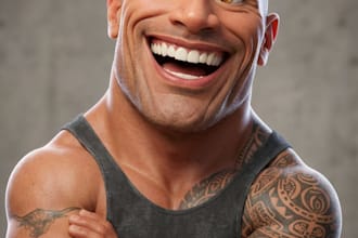 create 3d cartoon images of your face in a pixar style