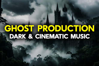 create dark atmospheric background music for horror or storytelling video