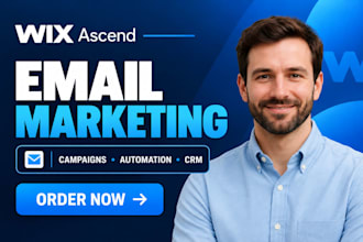 setup wix email marketing wix automation wix ascend CRM newsletter campaigns