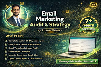 professionally audit of your email marketing strategy