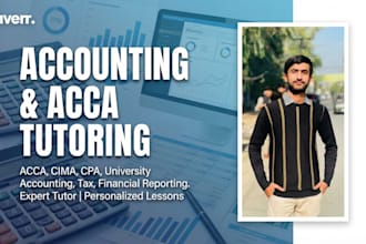 tutor accounting, management accounting and financial management