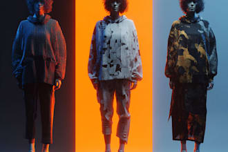 showcase your clothing line on custom ai models