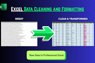 clean, format and analyze excel data using pivot tables