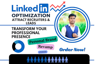 professionally optimize, upgrade, and revamp your resume and linkedin profile