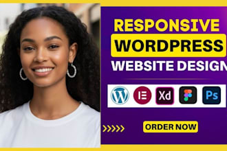 help with design redesign wordpress, website development, full stack developer
