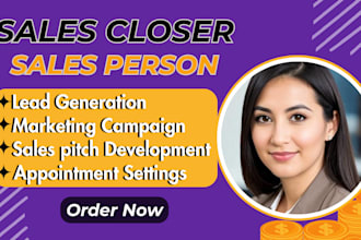 your sales closer sales person sales representative appointment setting
