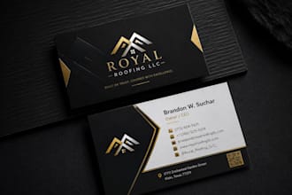 design professional, creative, and luxury business cards