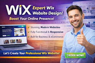 build wix website wix dropshipping online store website design redesign