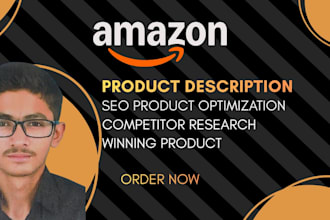 do amazon SEO listing optimization and product description