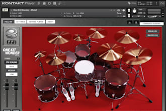 program brutal metal and hardcore midi drums that hit hard
