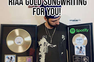 be your riaa gold songwriter for your next hit song