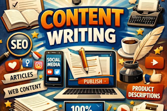 write content writing for your script