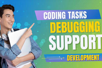 do coding tasks, code review, web and app development