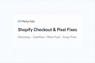 fix shopify checkout, payment, or pixel tracking issues