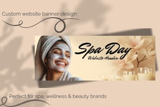 design a minimal pinterest  banners for wellness brands