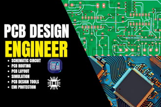 design professional pcb layouts and schematics for audio and led circuits