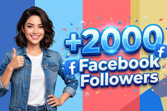 instantly gain 2000 facebook followers fast
