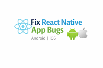 fix bugs in react native apps