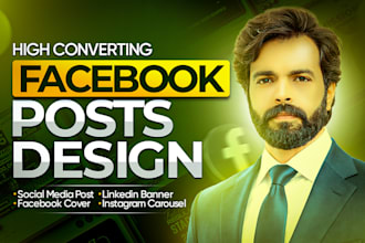design premium facebook ad creatives for brand growth