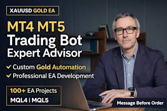 build a custom mt4 mt5 xauusd trading bot