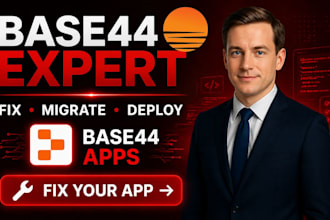 base44 expert fix base44 app base44 migration base44 bug fixing base44 deploy