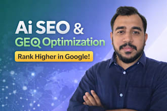 do onpage SEO, search engine optimization and GEO for you