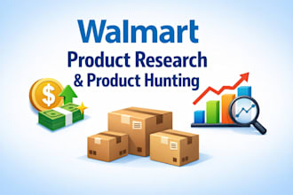 do walmart product research and find winning products