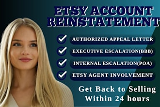do etsy reinstatement with etsy appeal for etsy suspension etsy reopen live chat