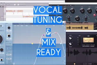 pitch correct and mix your vocals to sound studio ready