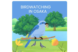 plan a birdwatching trip in osaka, japan