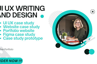 design UI UX portfolio website ux case studies ux portfolio and ux resume
