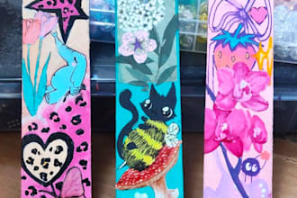 make custom wooden bookmarks