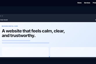 build you a one page website