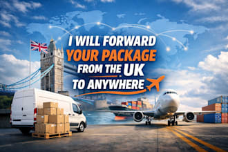 forward your parcels from the UK to worldwide