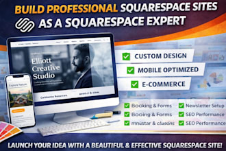 build squarespace website design, website development as a squarespace expert
