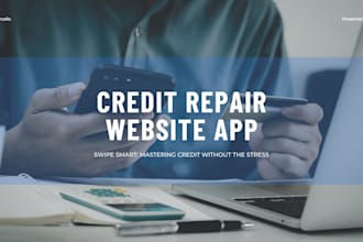 credit repair, software developer, credit score, web application, saas app