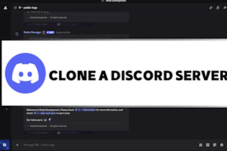 clone a discord server