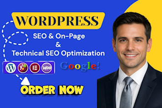 do wordpress on page seo and technical optimization for your wordpress websites