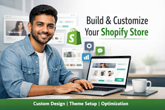be your shopify theme design and development expert