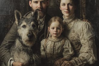 draw a wonderful family portrait