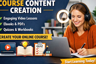 create masterclass online course content and course curriculum content creation