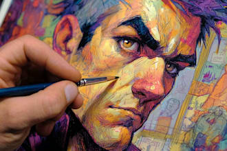 create comics and cartoon illustrations