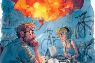 do comic book illustration, comic graphic novel