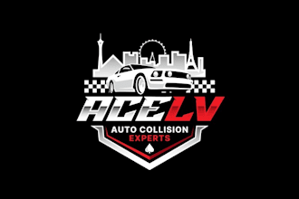 design unique ace lv auto logo