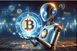 develop profitable bitcoin app, bitcoin bot on smartphone, laptop