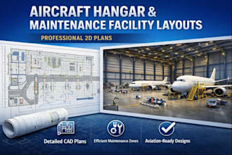 design aircraft hangar and maintenance facility layouts
