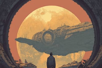 sci fi illustration and sci fi art