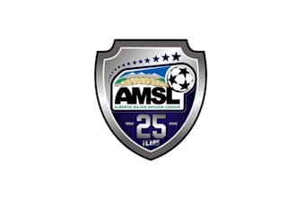 design monogram alberta major soccer league logo