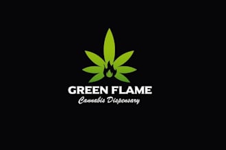 design awesome cannabis dispensary logo